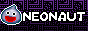 a button of a slime with the text 'neonaut'